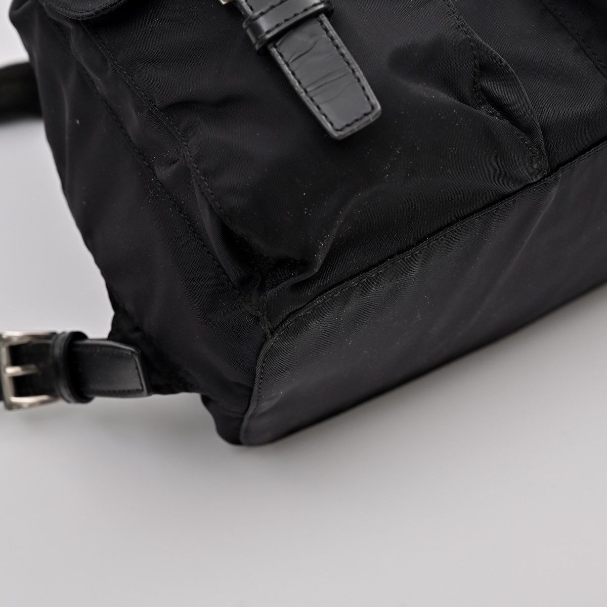 Prada Prada Small Re-Nylon Black Backpack Size ONE SIZE - 9 Thumbnail