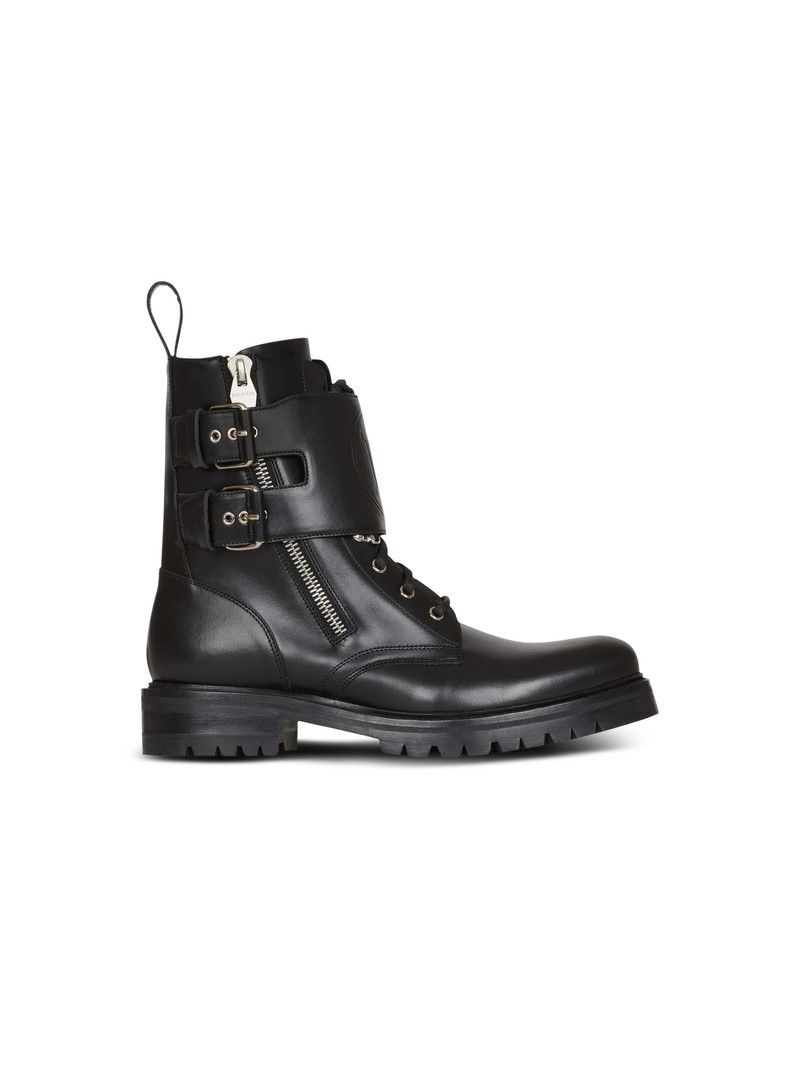 Balmain o1y0426 Ankle Boots in Black Size US 7 / EU 40 - 1 Thumbnail