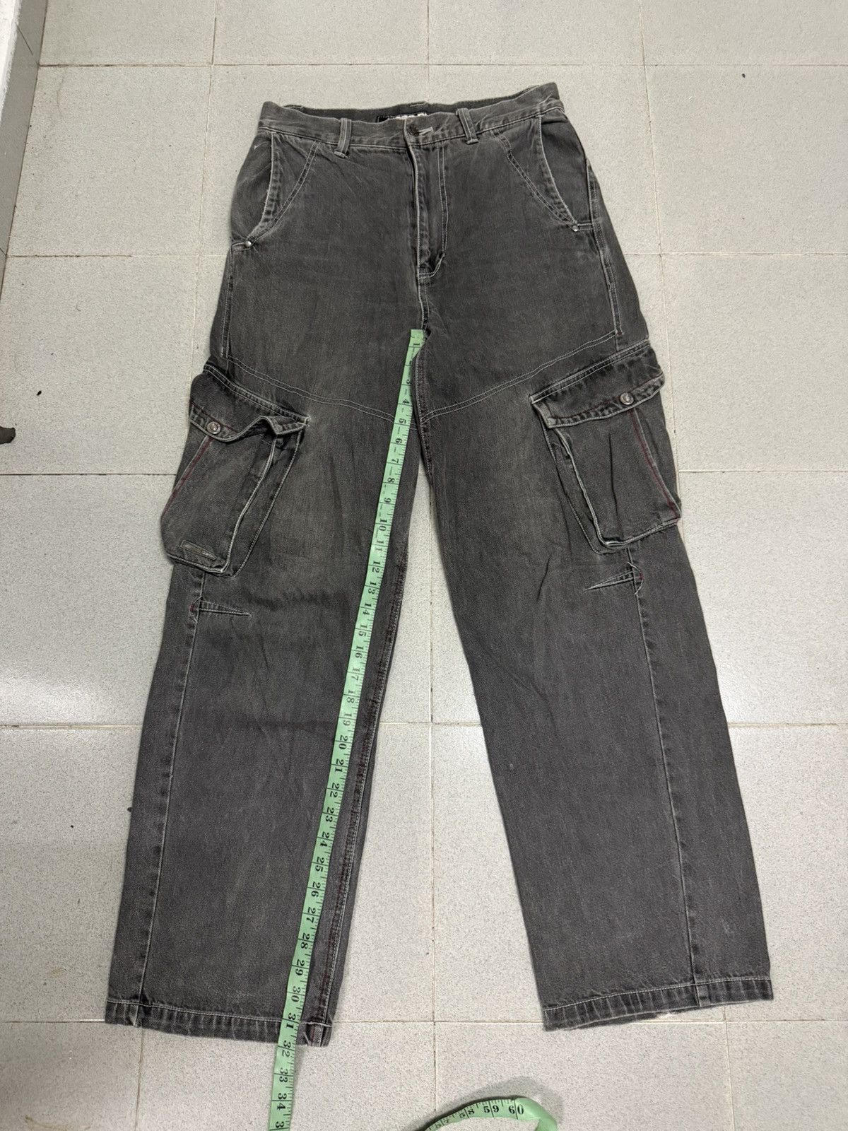 Hobo Vintage Hobo Baggy Cargo Denim Jeans Size US 32 / EU 48 - 11 Thumbnail