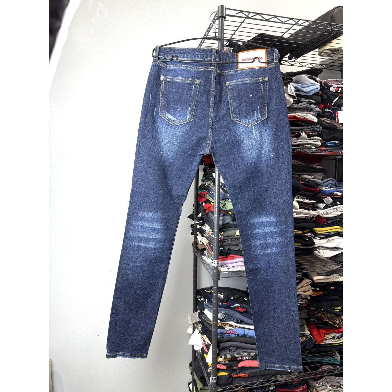 Dsquared2 Distressed Dsquared2 Designer Denim Skinny Pants Luxury Size US 30 / EU 46 - 2 Thumbnail