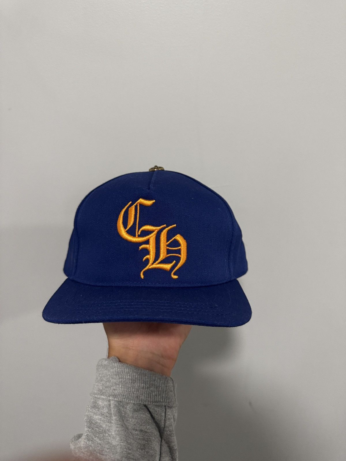 Blue Chrome Hearts Hat | Grailed