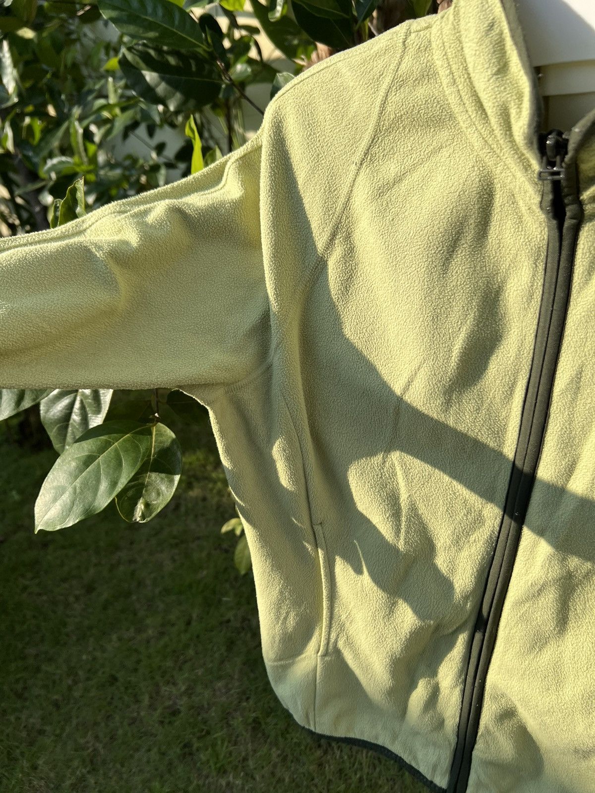 Nike × Vintage 90's NIKE RARE RETRO FLEECE SMALL SWOOSH Y2K JACKET Size US M / EU 48-50 / 2 - 4 Thumbnail
