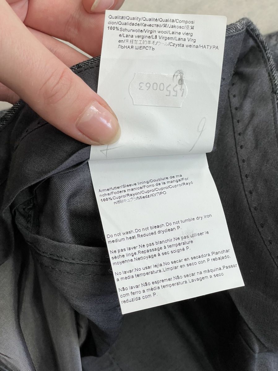 Hugo Rare Hugo Boss wool carzy pring rad tab Suit pants+blazer Size US 34 / EU 50 - 11 Thumbnail