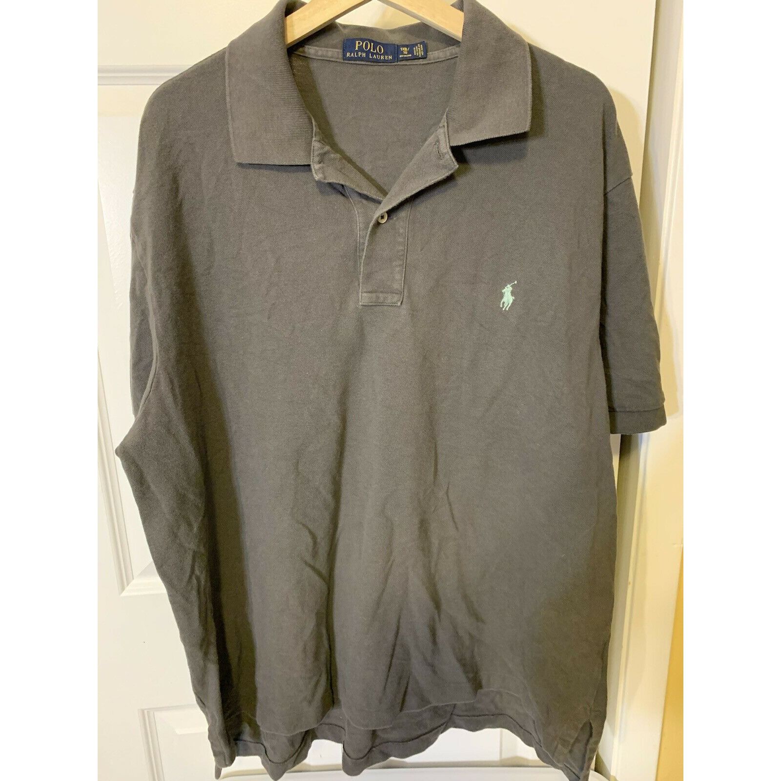 Polo Ralph Lauren Polo Ralph Lauren Pony Shirt Men’s Sz 1XB Big Gray Size US XL / EU 56 / 4 - 3 Thumbnail