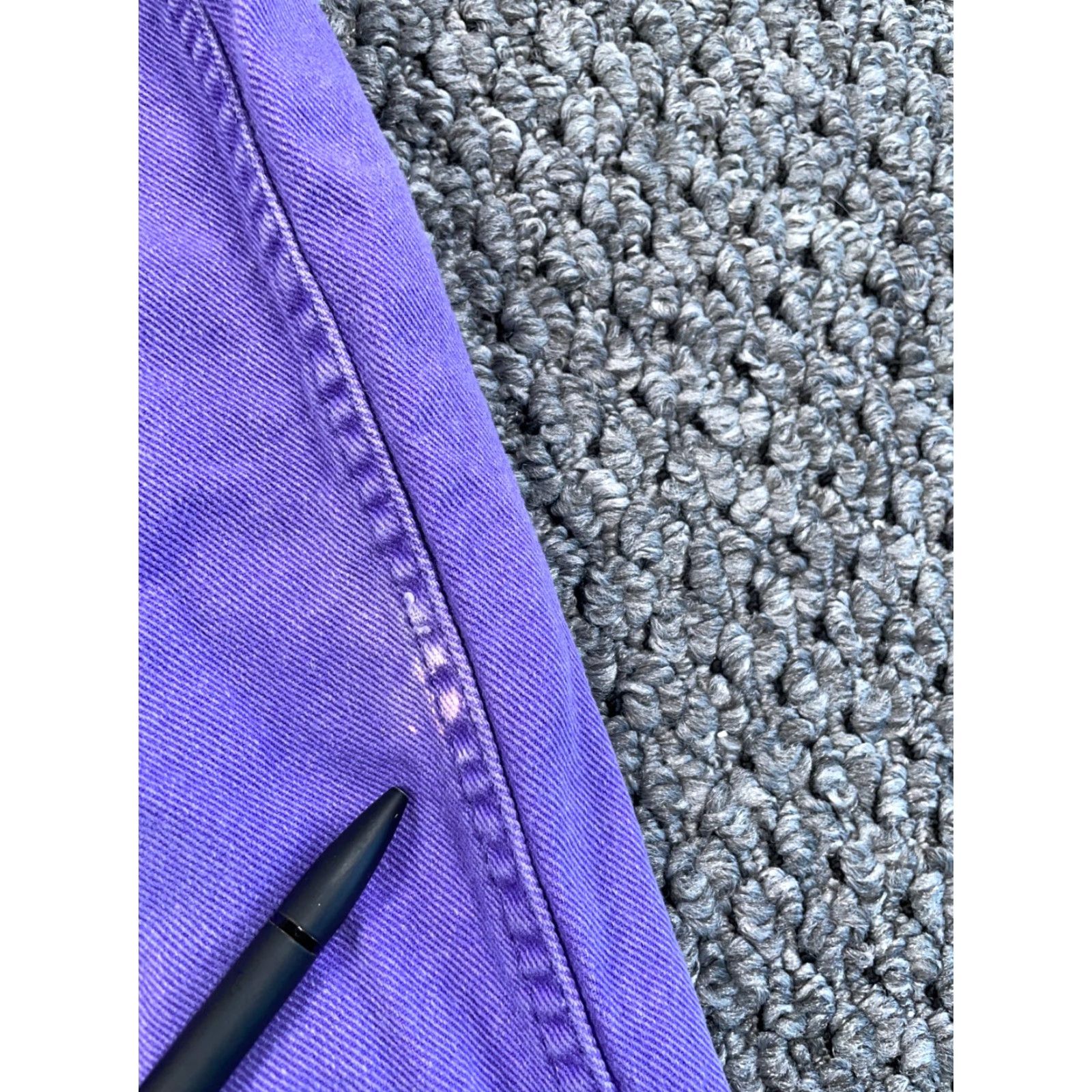 Vintage VTG 90s Flynn High Waisted Mom Jeans Women's 31 x 26 Purple USA Made Hipster Jeans Size 24" / US 00 / IT 34 - 7 Thumbnail