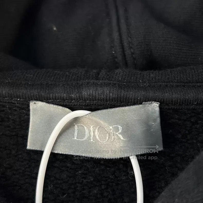 Dior Dior CD logo plain knitted hooded long-sleeved sweatshirt Size US XXL / EU 58 / 5 - 4 Thumbnail