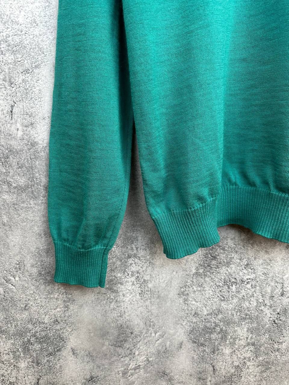 Other Maerz Muenchen V-Neck Sweater Merino Wool Mentol Blue Jumper Size US M / EU 48-50 / 2 - 6 Thumbnail