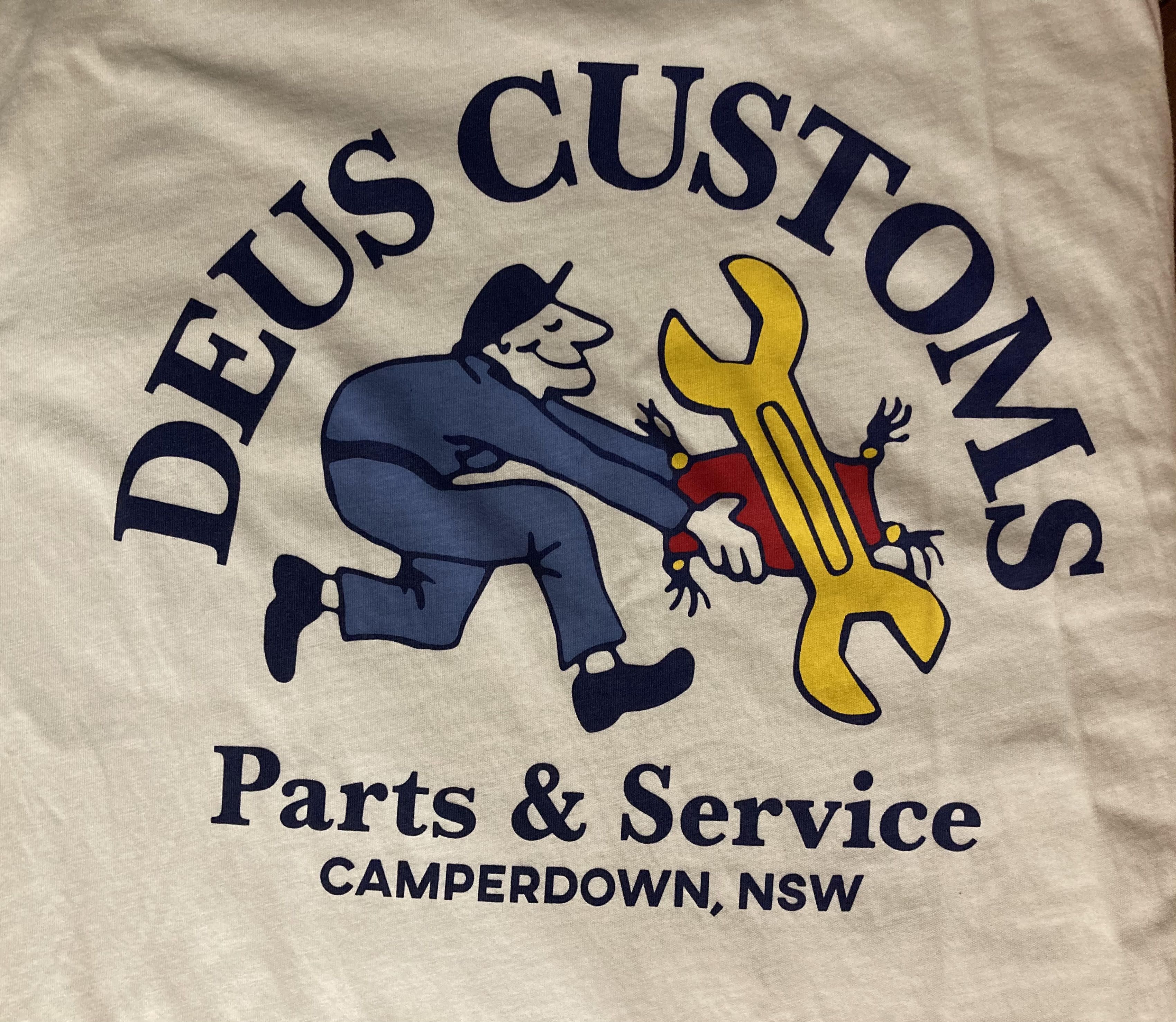 Deus Ex Machina DEUS EX MACHINA TREASURY TEE - VINTAGE WHITE Size US M / EU 48-50 / 2 - 6 Thumbnail