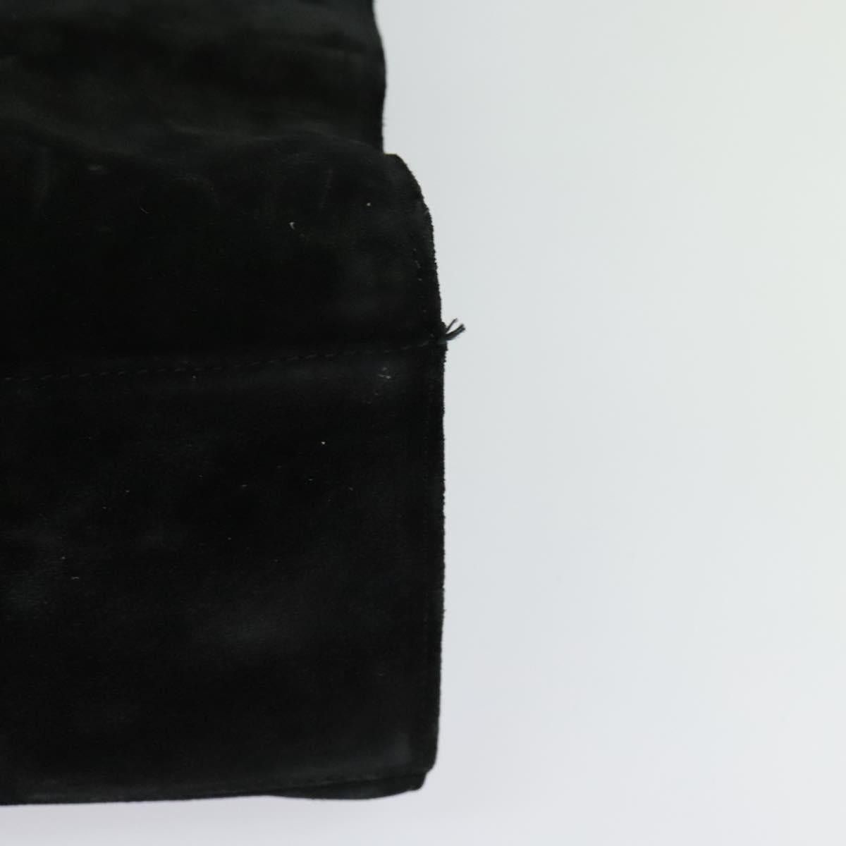 Gucci GUCCI Hand Bag Suede Black Silver 002 002 Size ONE SIZE - 13 Thumbnail