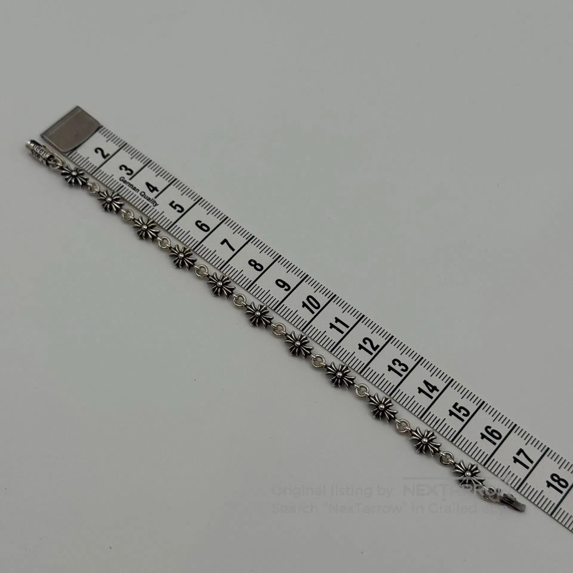 Chrome Hearts Chrome Hearts 11 Section Tiny Bracelet. Size ONE SIZE - 8 Thumbnail