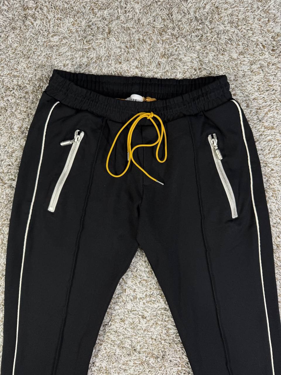 Rhude Rhude Side Stripe Black Track Pants Size US 30 / EU 46 - 2 Thumbnail