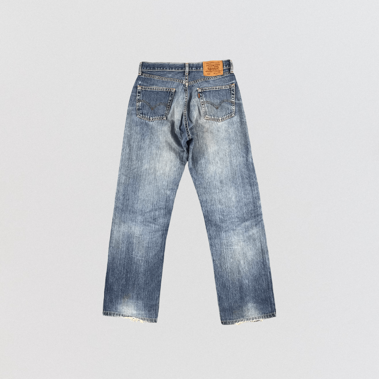 Levi's × Vintage Vintage 90s Blue Wash Levis 512 Jeans-JM2042 Size US 31 - 2 Thumbnail