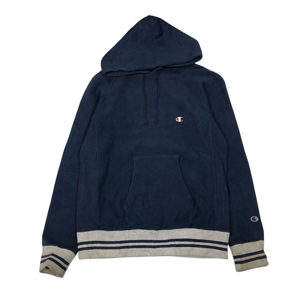 Vintage 📌Vintage Hoodie Pull Over Champion Reverse Wave Size US M / EU 48-50 / 2 - 1 Thumbnail