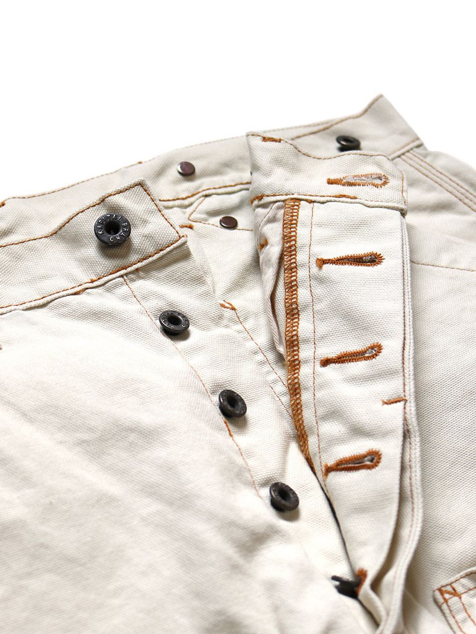 Kapital [1] Light Canvas Lumber Pants in Ecru (SS22) Size US 30 / EU 46 - 17 Thumbnail