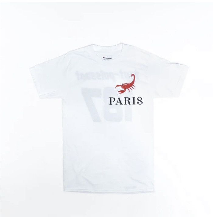 image of Gxfr X Pray 4 Paris OG T-Shirt in White, Men's (Size XL)