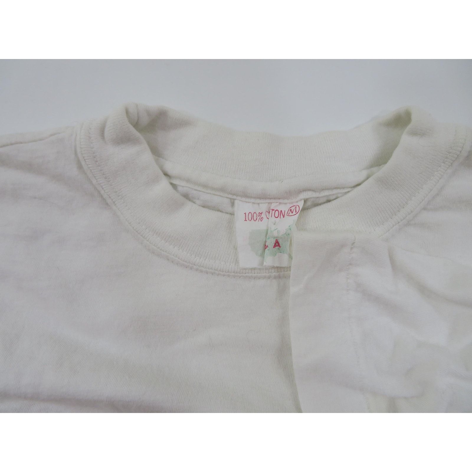 Other 80s San Francisco 49ers Helmet Spellout White T-shirt Sz M Size US M / EU 48-50 / 2 - 3 Thumbnail