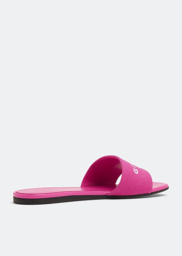 Givenchy o1loc1c0724 Flat Sandals Pink Size US 10 / IT 40 - 2 Thumbnail