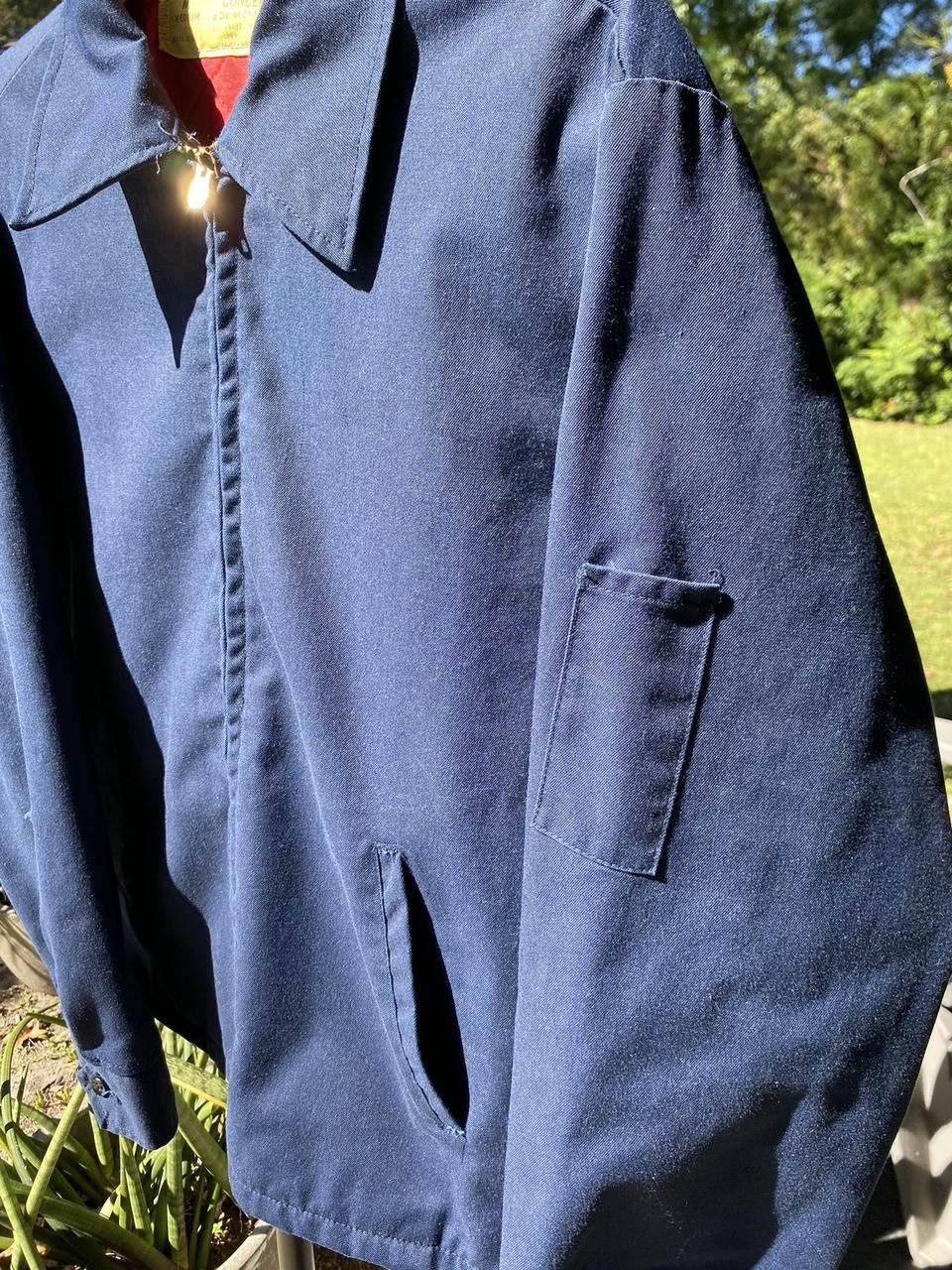 Vintage Rivco Concept 29 60s Navy Quilt China Workwear Jacket Medium Size US M / EU 48-50 / 2 - 3 Thumbnail