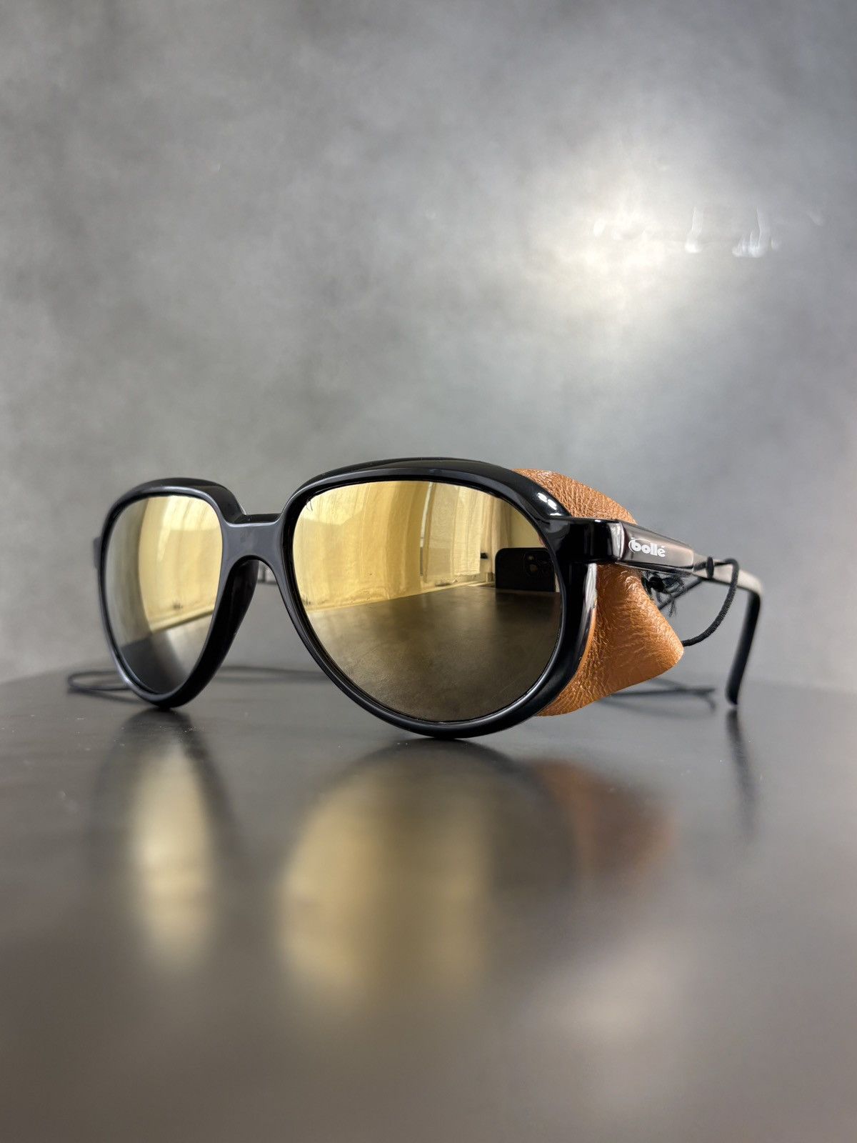 Bolle × Vintage 1970s Bolle Glacier Sunglasses Vintage Acrylex France 8161 Size ONE SIZE - 18 Thumbnail