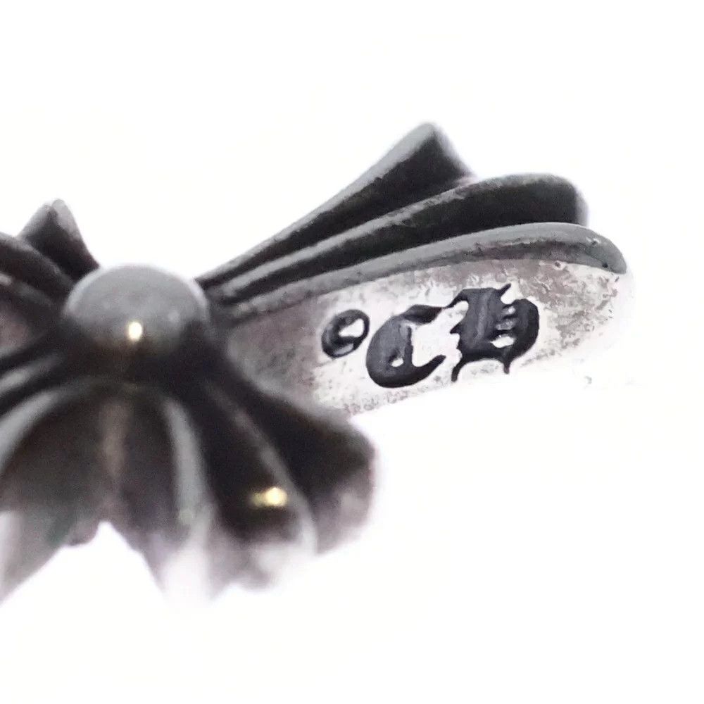 Chrome Hearts Chrome Hearts Pave Sapphire Baby Fat Cross Size ONE SIZE - 5 Thumbnail