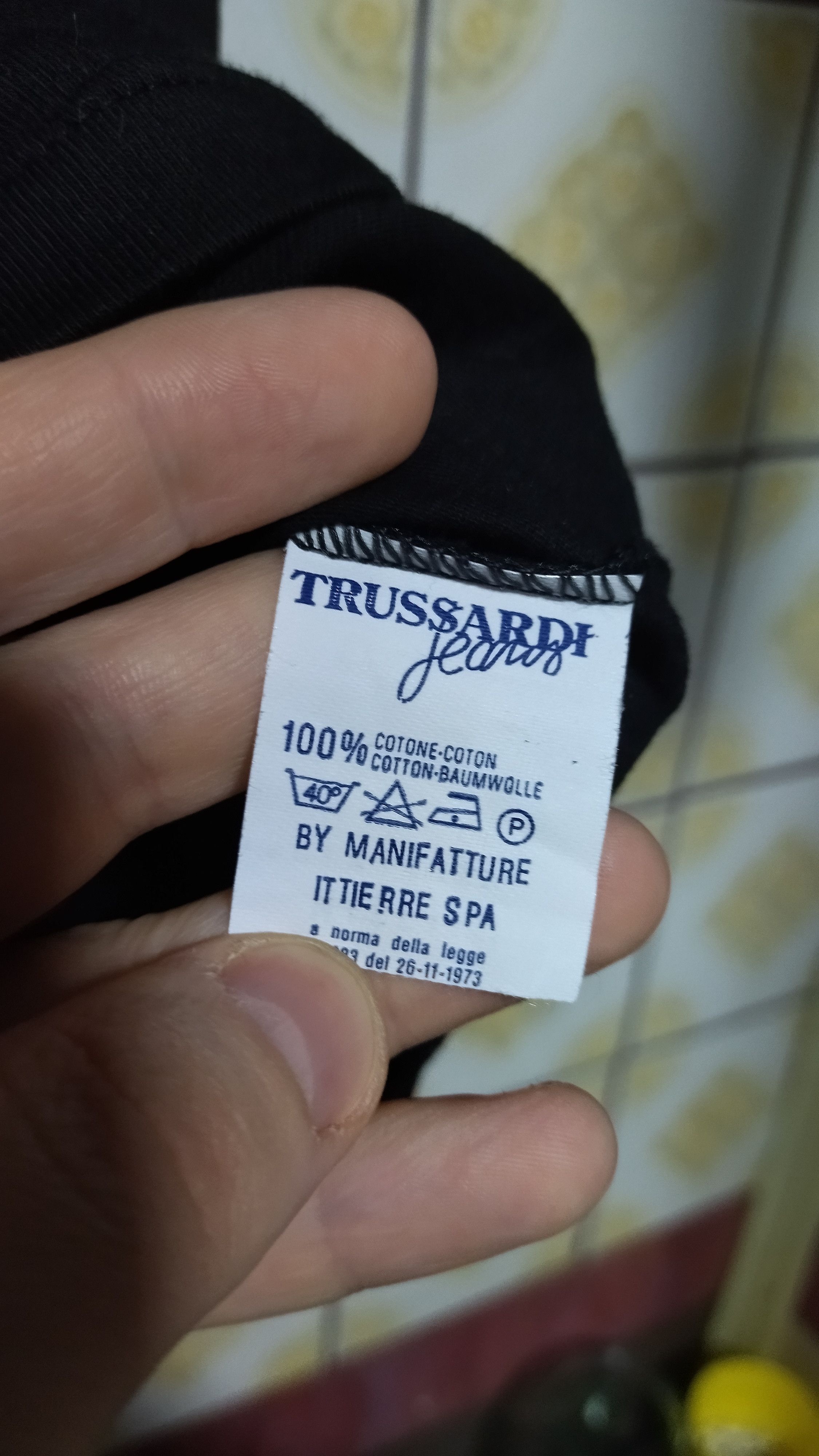 Trussardi Vintage Trussardi jeans T shirt Size US M / EU 48-50 / 2 - 4 Thumbnail