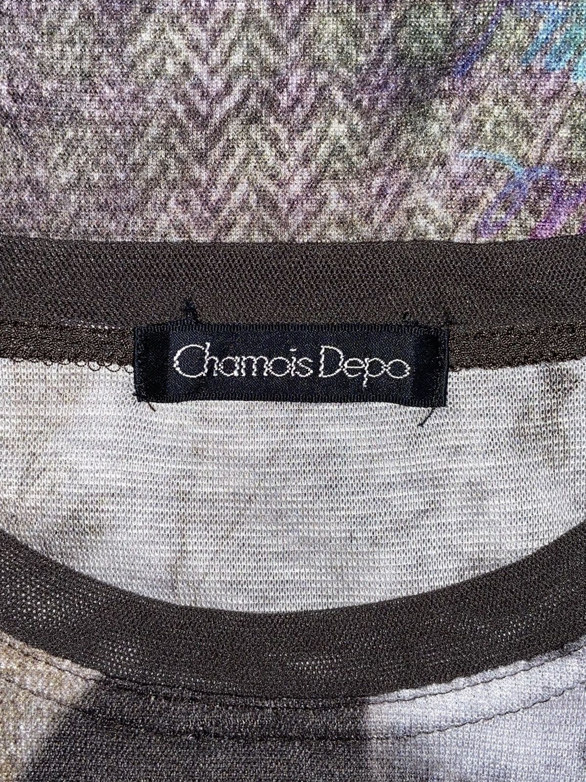Designer × Japanese Brand CHAMOIS DEPO Motive T-shirt Size US XXS / EU 40 - 6 Thumbnail
