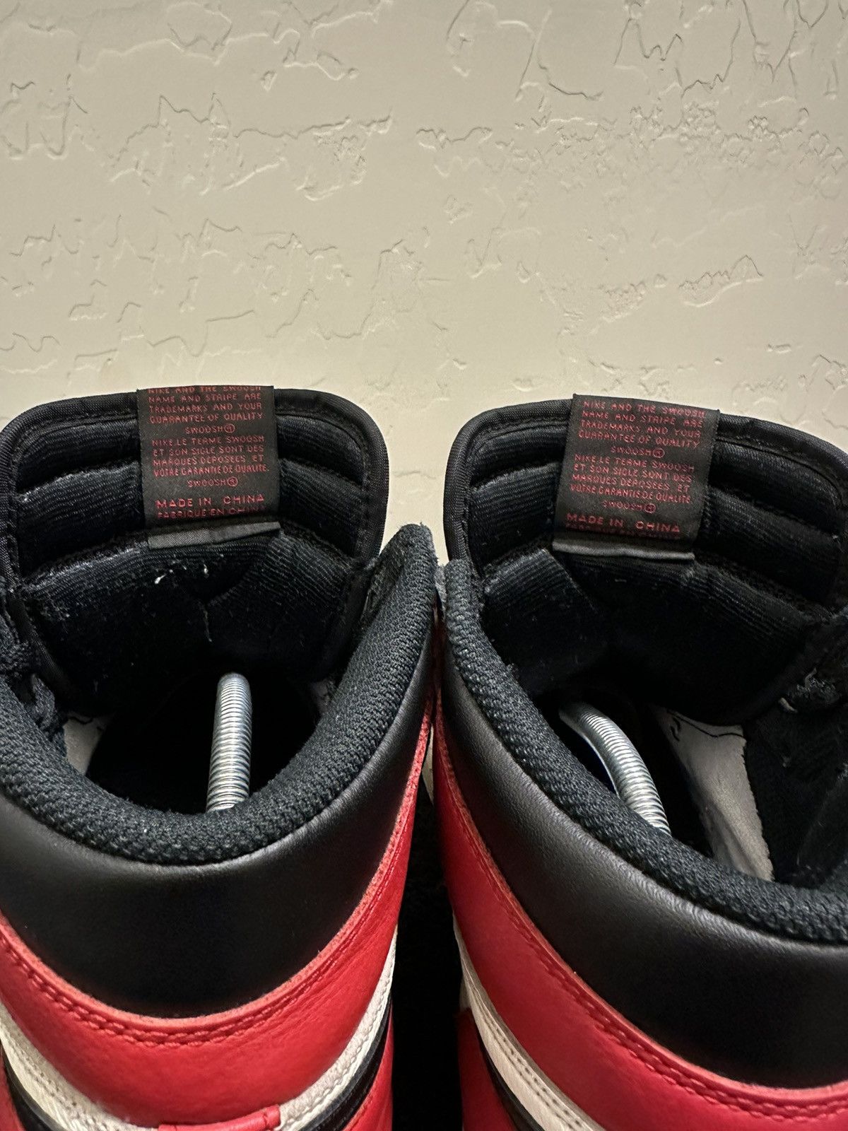 Jordan Brand Air Jordan Retro 1 bred toe 🔥🔥🔥 Size US 10 / EU 43 - 7 Thumbnail