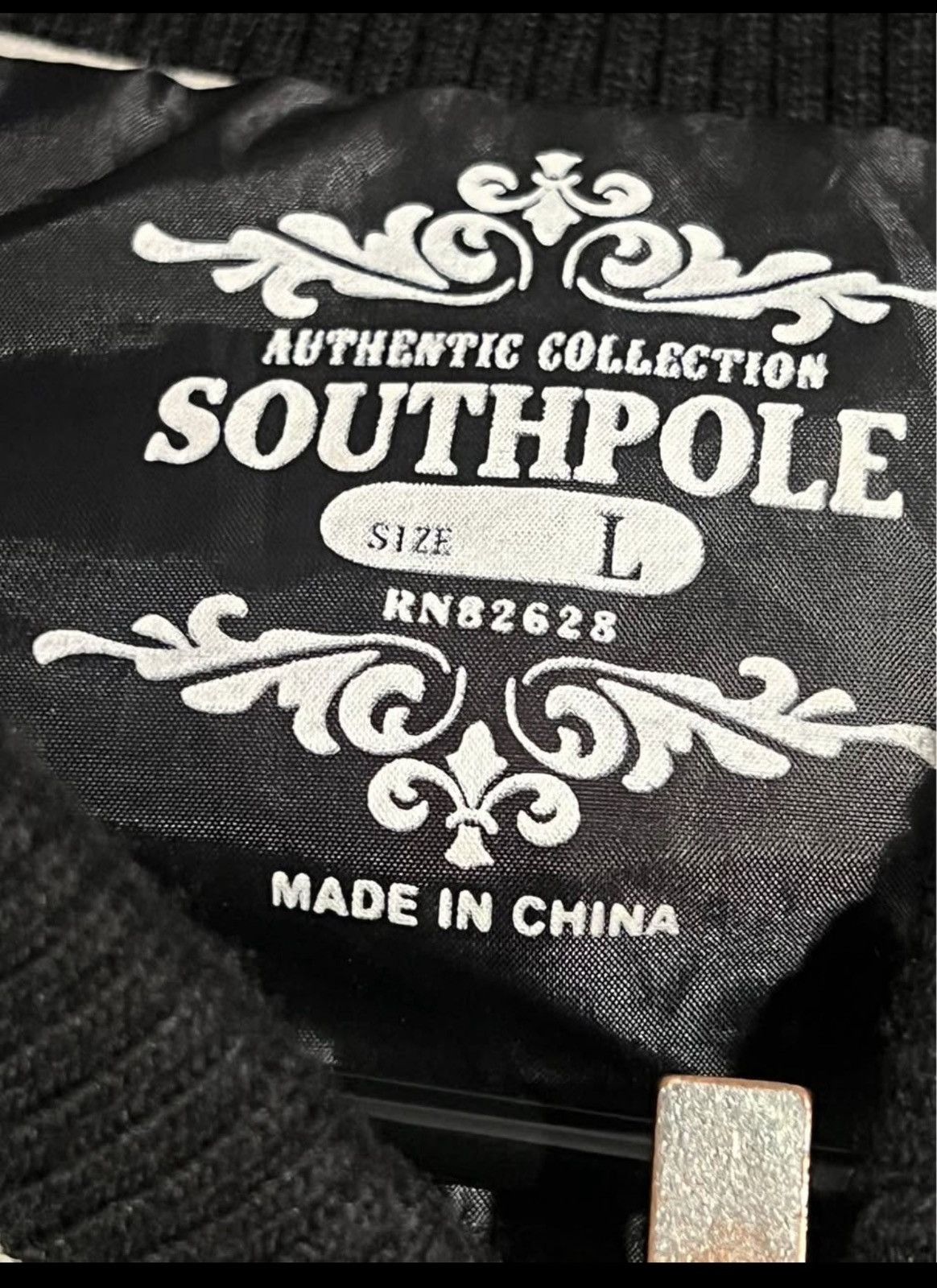 Southpole Southpole Collection Leather Wool Varsity Jacket Vintage Size US L / EU 52-54 / 3 - 4 Thumbnail