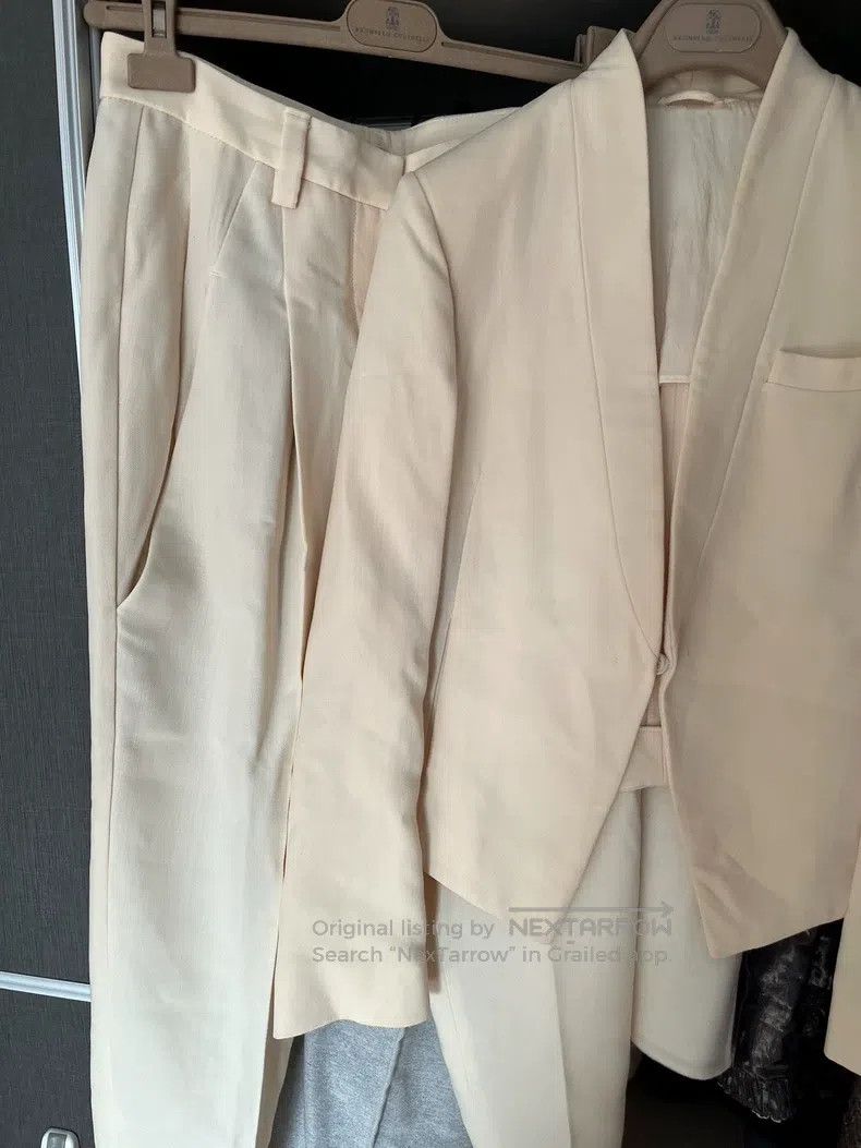 Brunello Cucinelli Brunello Cucinelli Wool business suit set Size S / US 4 / IT 40 - 3 Thumbnail