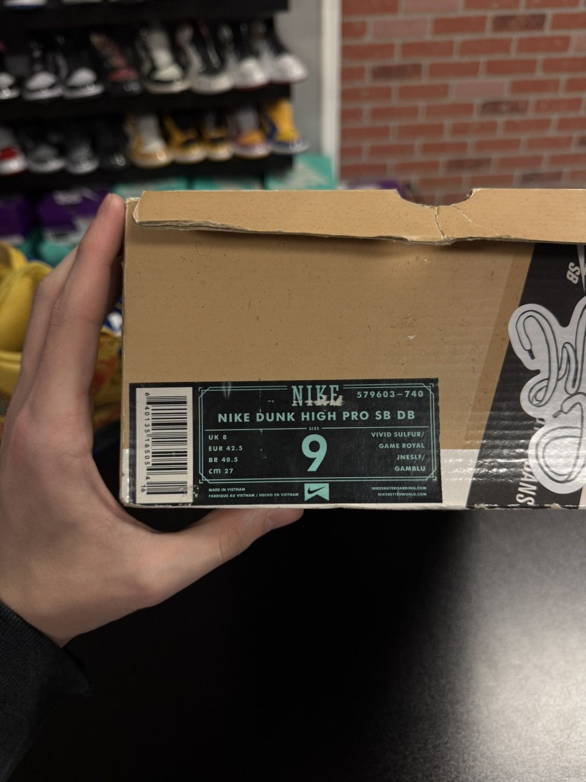 Nike 9 - Nike Dunk High Pro SB ‘Doernbecher’ 579603 740 2012 Size US 9 / EU 42 - 15 Thumbnail