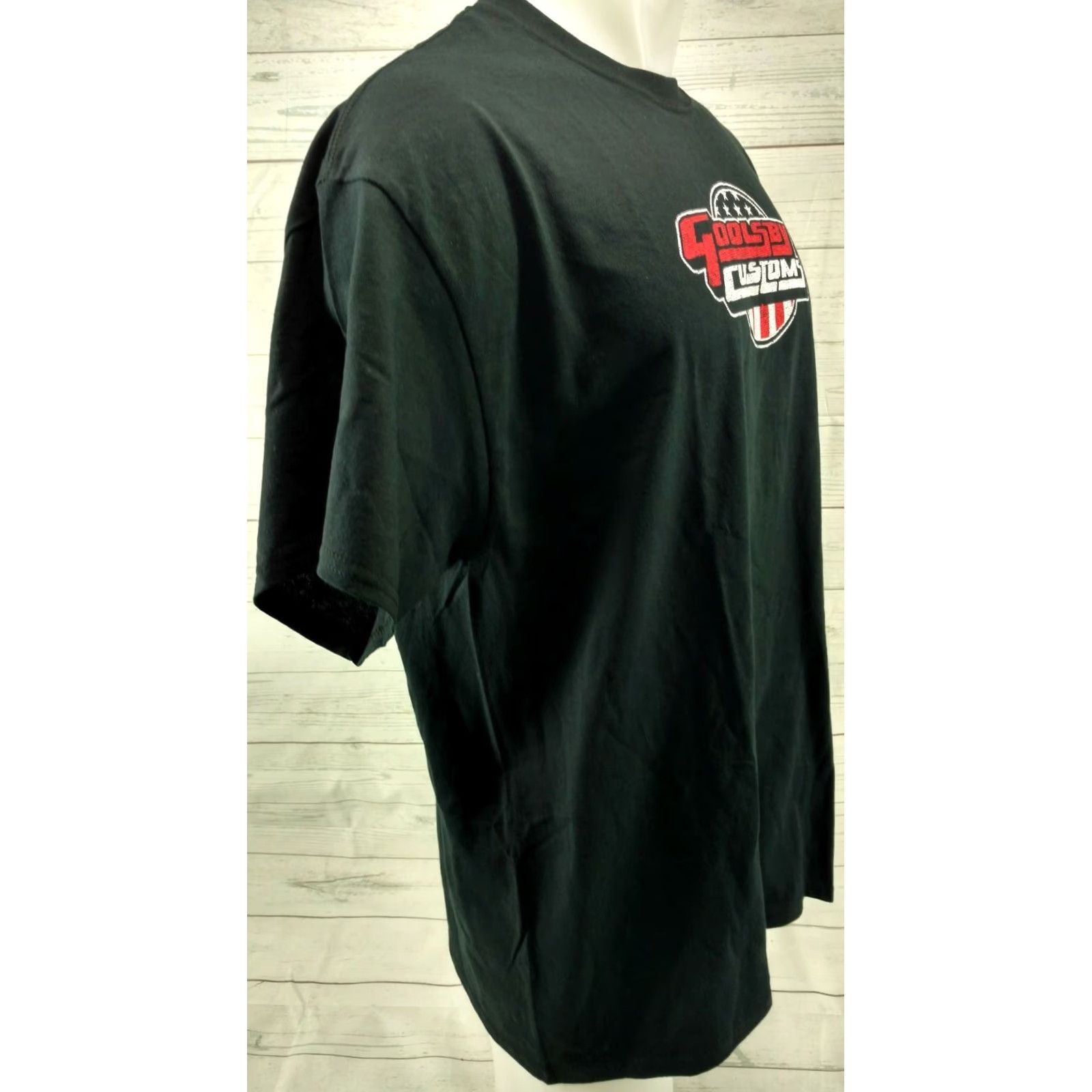 Gildan Goolsby Customs T Shirt Mens XL Black Size US XL / EU 56 / 4 - 5 Thumbnail