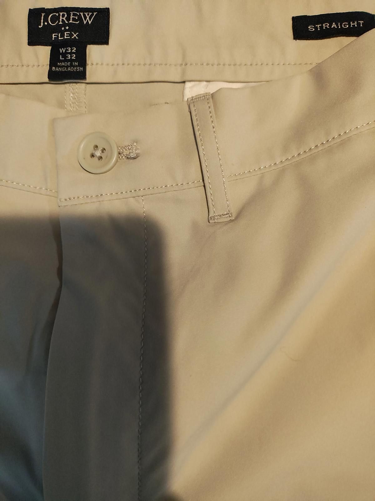 J.Crew J. Crew Straight Fit Stretch Chino Pant Size 32/32 Size US 32 / EU 48 - 4 Thumbnail