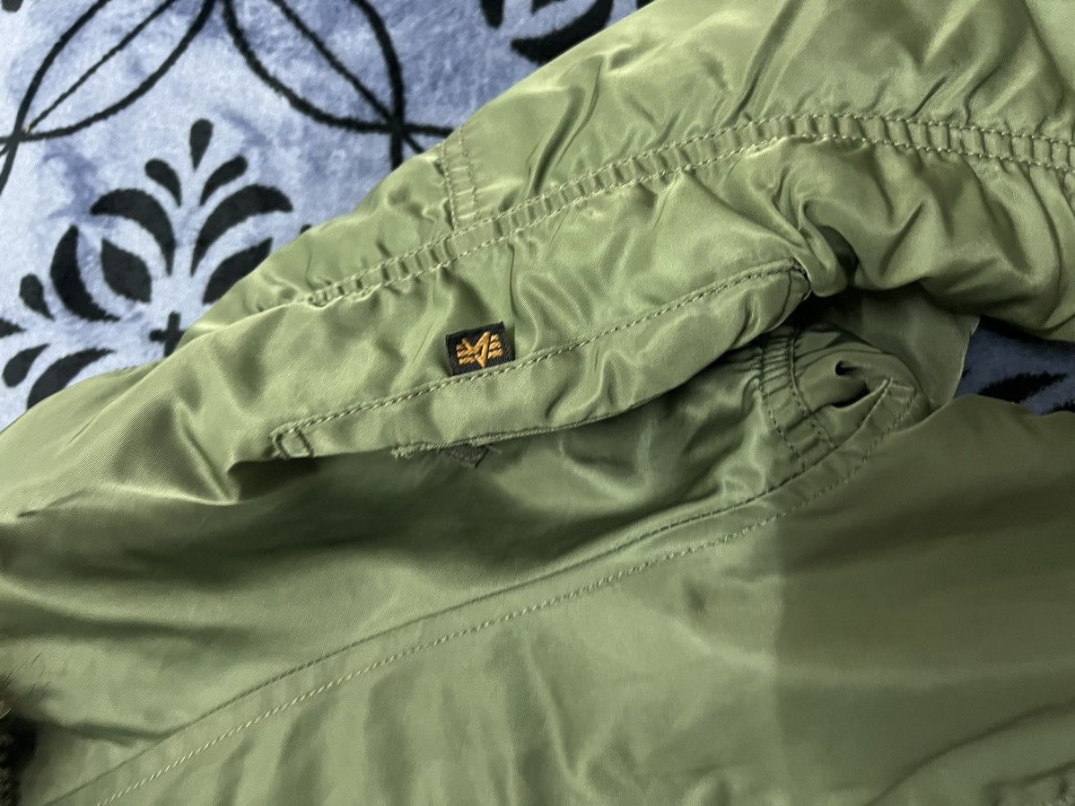 Alpha Industries × Vintage Alpha Industries Bomber / Parka Jacket Streetwear vintage Size US M / EU 48-50 / 2 - 8 Thumbnail