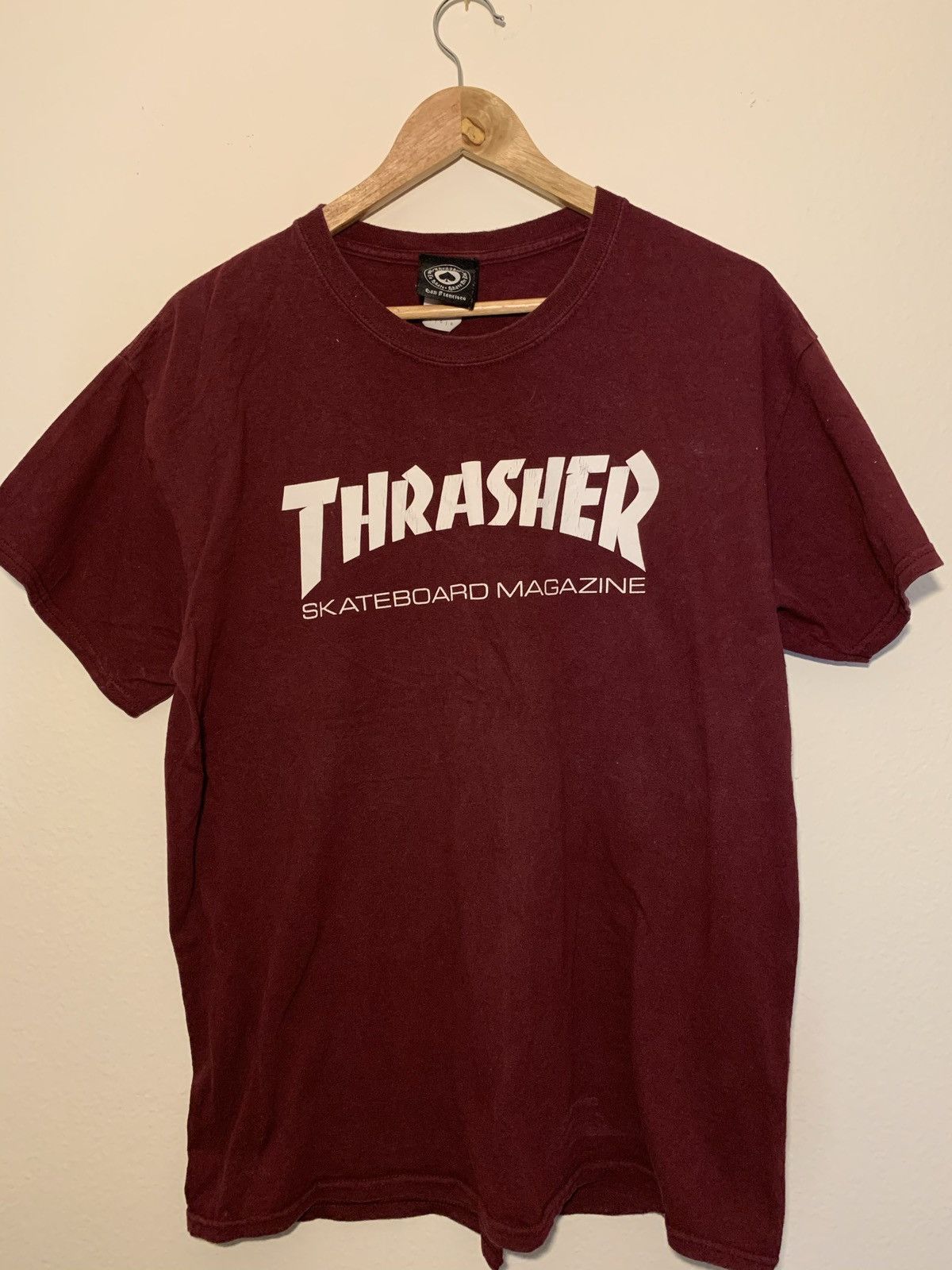 Thrasher Thrasher Magazine Maroon T-Shirt Size US L / EU 52-54 / 3 - 1 Preview