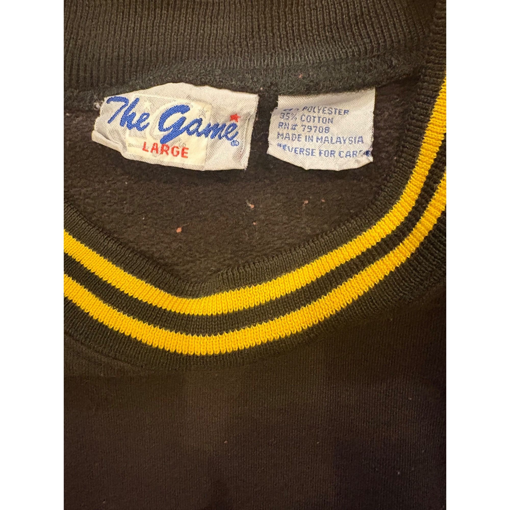 The Game Vintage 90s The Game Boston Bruins NHL Hockey Crewneck Sweat Size US L / EU 52-54 / 3 - 7 Thumbnail