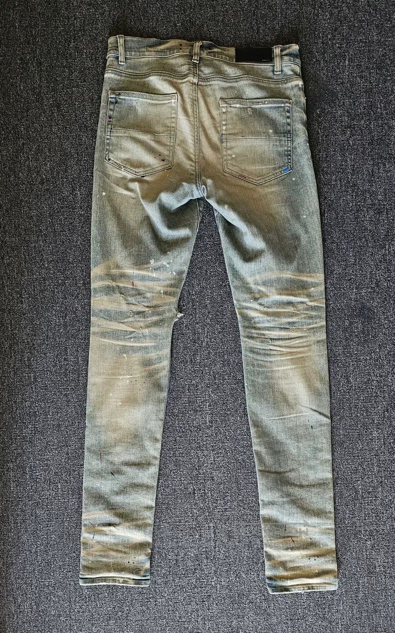 Amiri Amiri Denim pants, mud wash Size US 33 - 4 Thumbnail