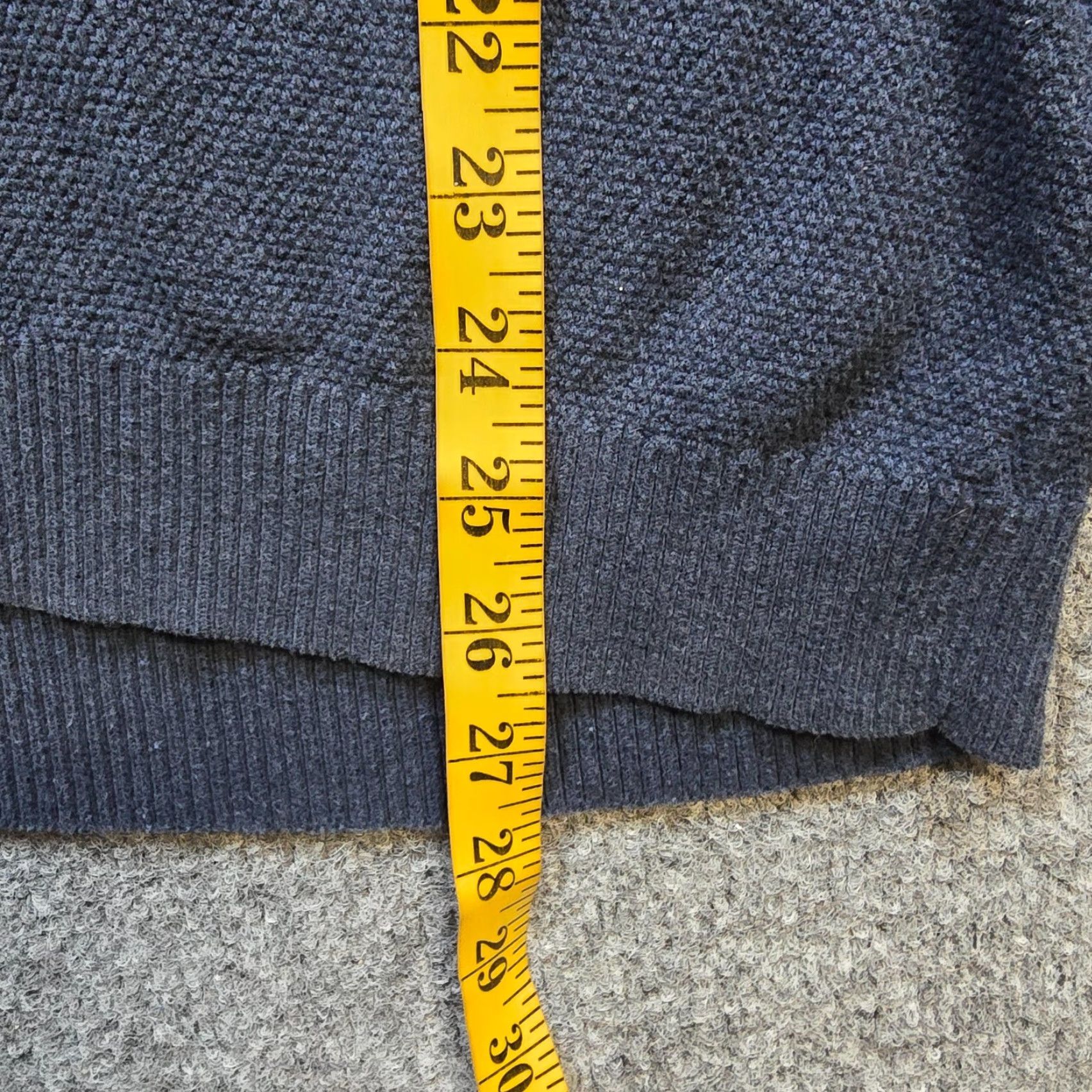 FatFace Fat Face Sweater Men Size Medium Blue 1/4 Zip Cashmere Blend Knit Casual Career Size US M / EU 48-50 / 2 - 7 Thumbnail