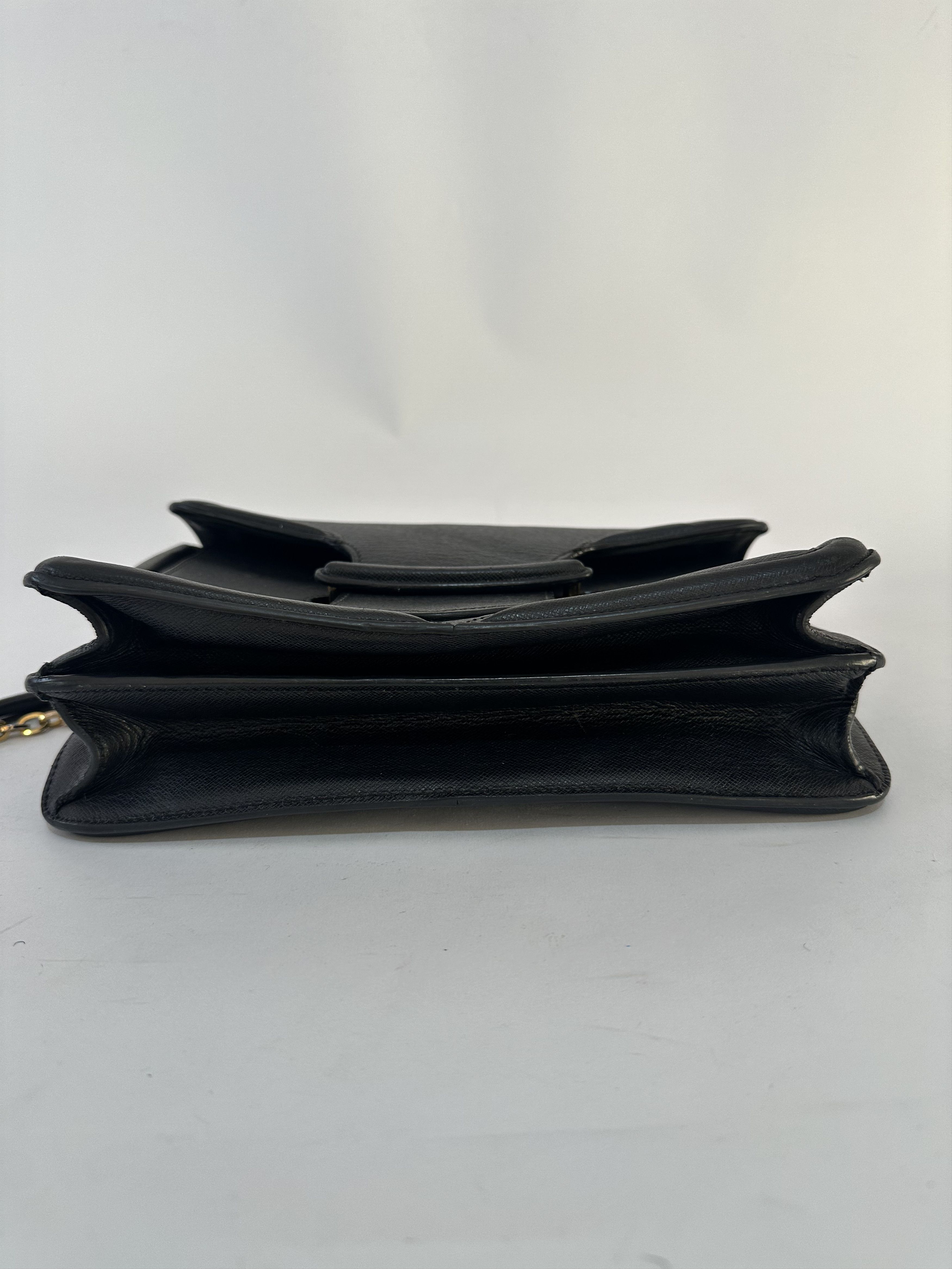 Alexander McQueen Alexander McQueen Black Leather Heroine Chain Shoulder Bag Size ONE SIZE - 9 Thumbnail
