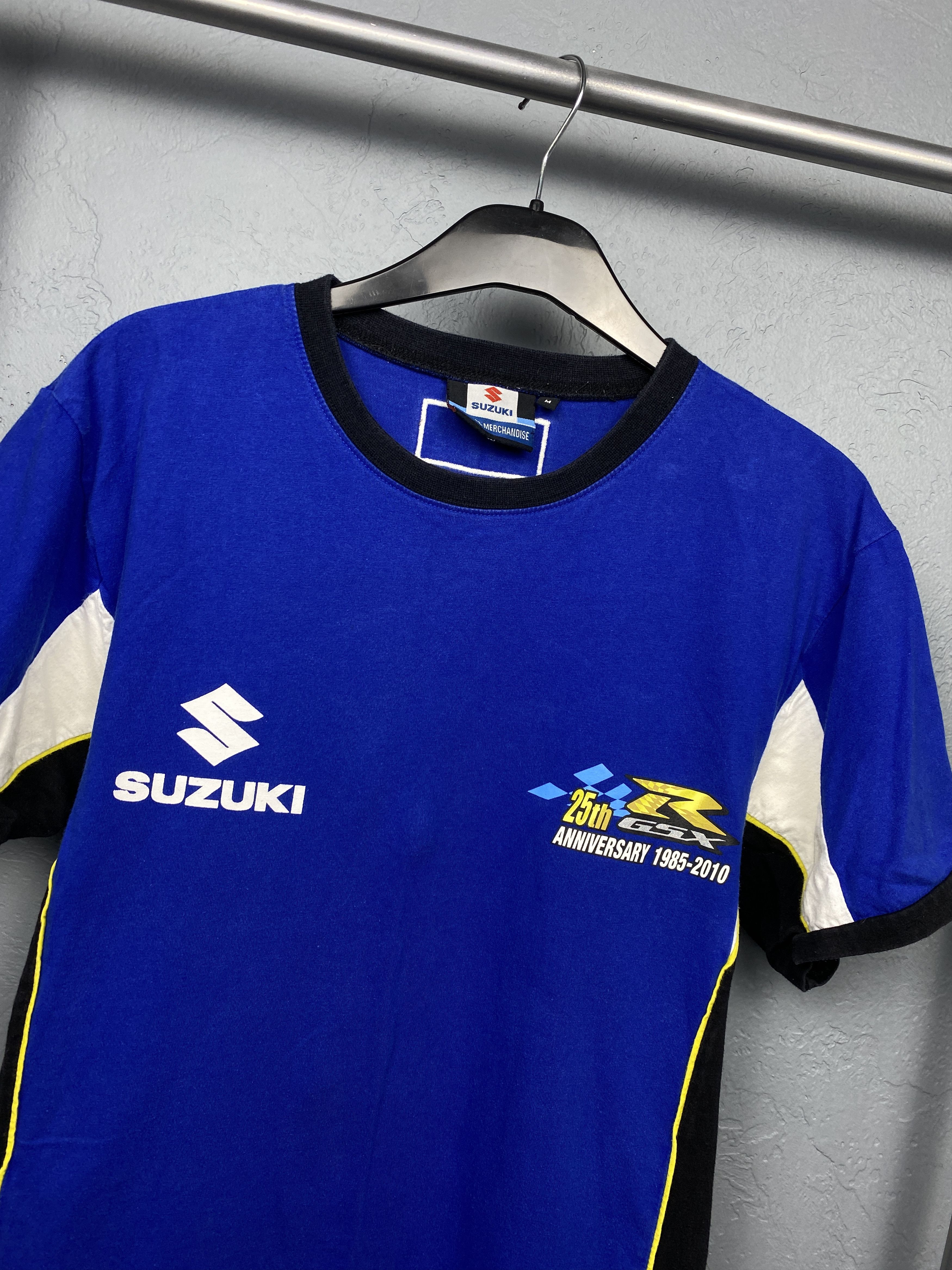 Japanese Brand × Vintage Suzuki Racing Team Mens T-Shirt Size US M / EU 48-50 / 2 - 2 Thumbnail