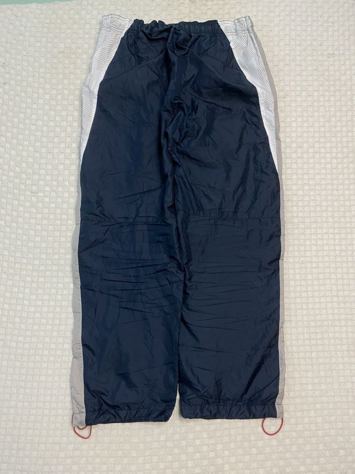 Bodega × Nike 💥 VINTAGE NIKE 90S BAGGY WIDE LEG SWOOSH TRACK PANTS Y2K Size US 36 / EU 52 - 9 Thumbnail