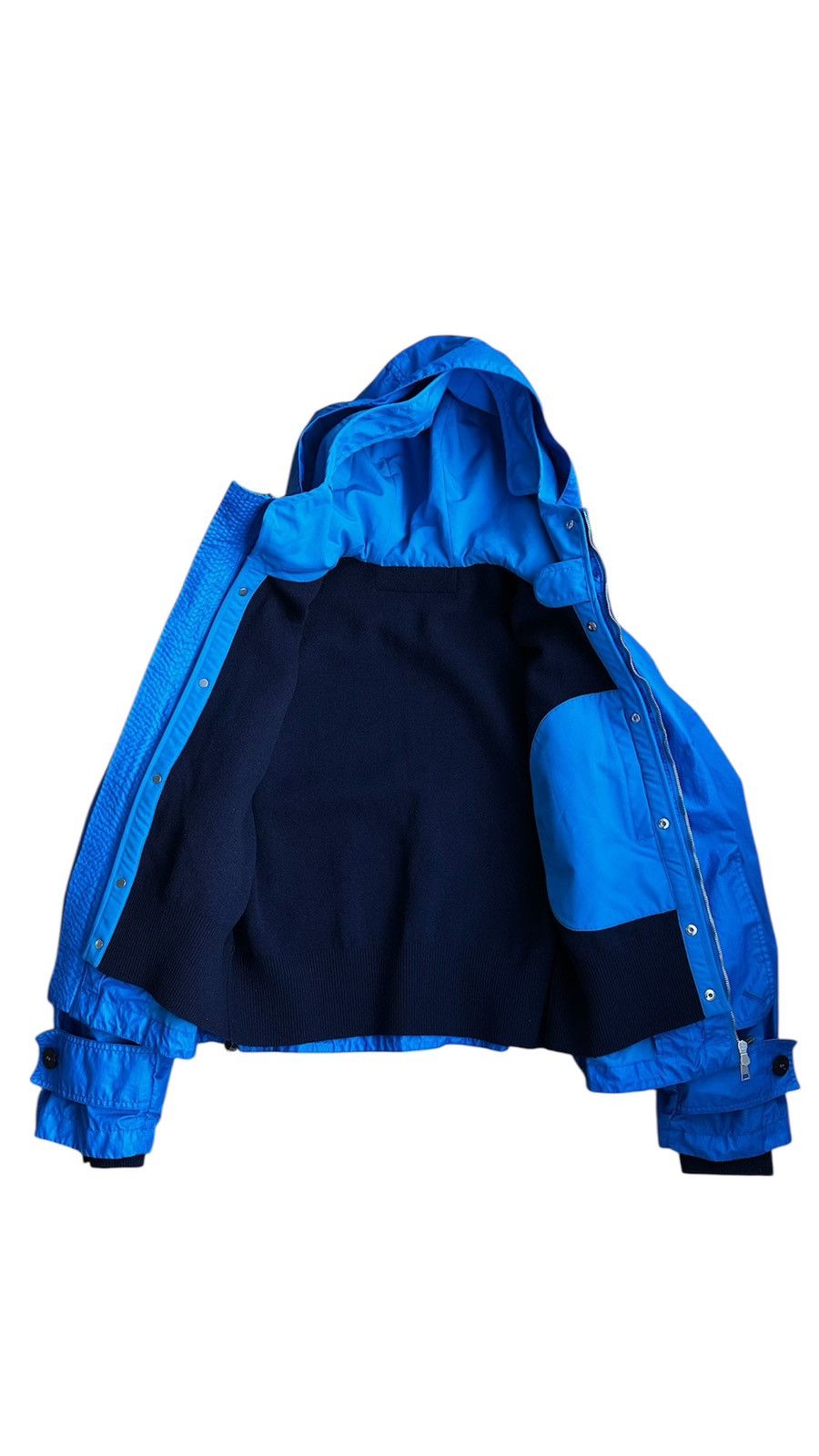 Salvatore Ferragamo Ferragamo Blue Lightweight Jacket Salvatore Ferragamo Size US M / EU 48-50 / 2 - 4 Thumbnail