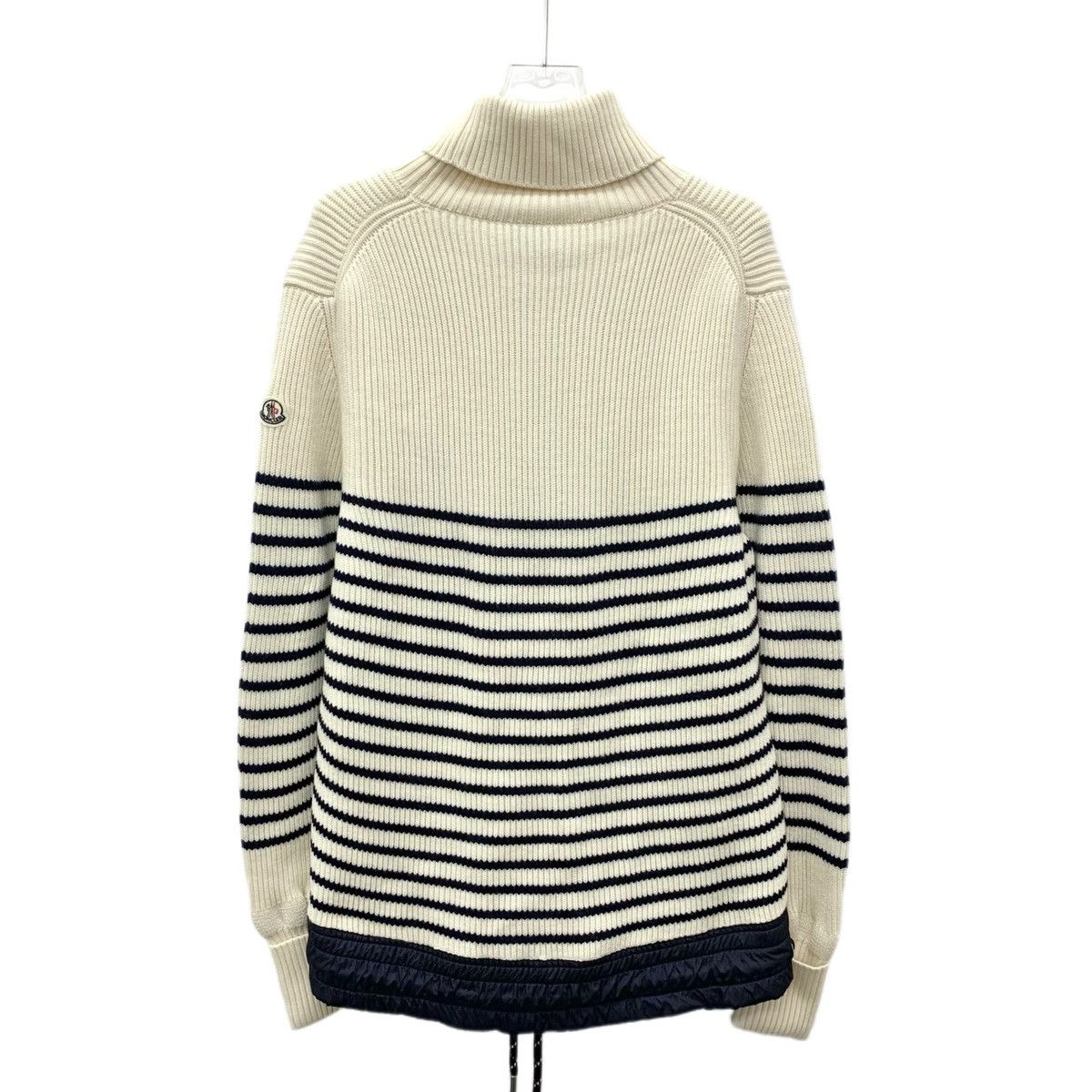 Moncler Moncler Striped Turtleneck Long Sleeve Knit Sweater K26WX Size XL / US 12-14 / IT 48-50 - 2 Thumbnail