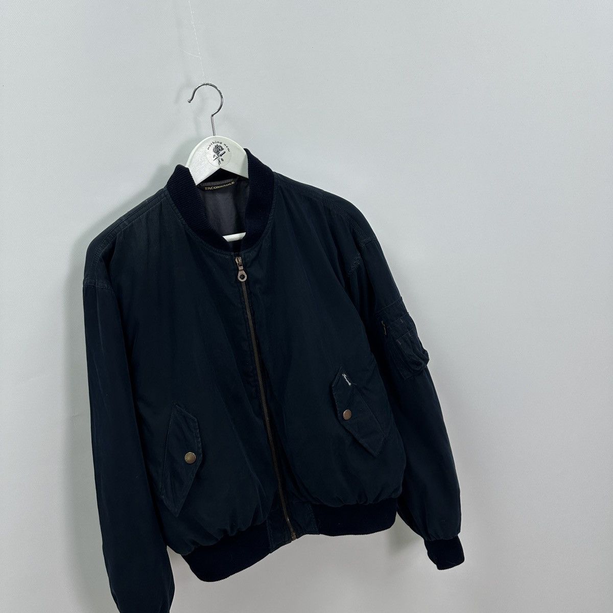 Vintage Vintage 90s Faconnable Albert Goldberg France bomber jacket Size US M / EU 48-50 / 2 - 3 Thumbnail