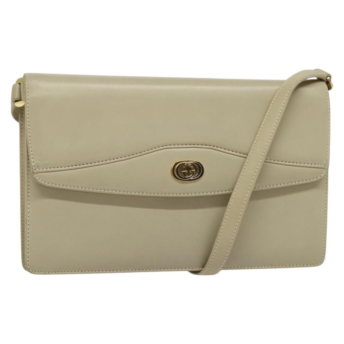 Gucci Gucci Vintage Interlocking G Flap Shoulder Bag Leather Size ONE SIZE - 1 Thumbnail