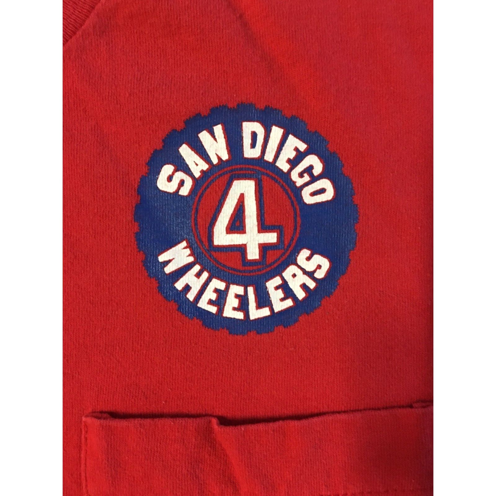 Vintage Vtg 90s San Diego 4 Wheelers Shirt L USA Off Road Racing ATV Grunge Biker Buggy Size US L / EU 52-54 / 3 - 4 Thumbnail