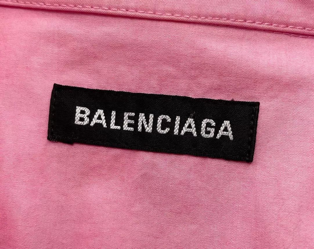 Balenciaga Balenciaga Pink Youthful Casual Shirt Size 38 Size US S / EU 44-46 / 1 - 5 Thumbnail