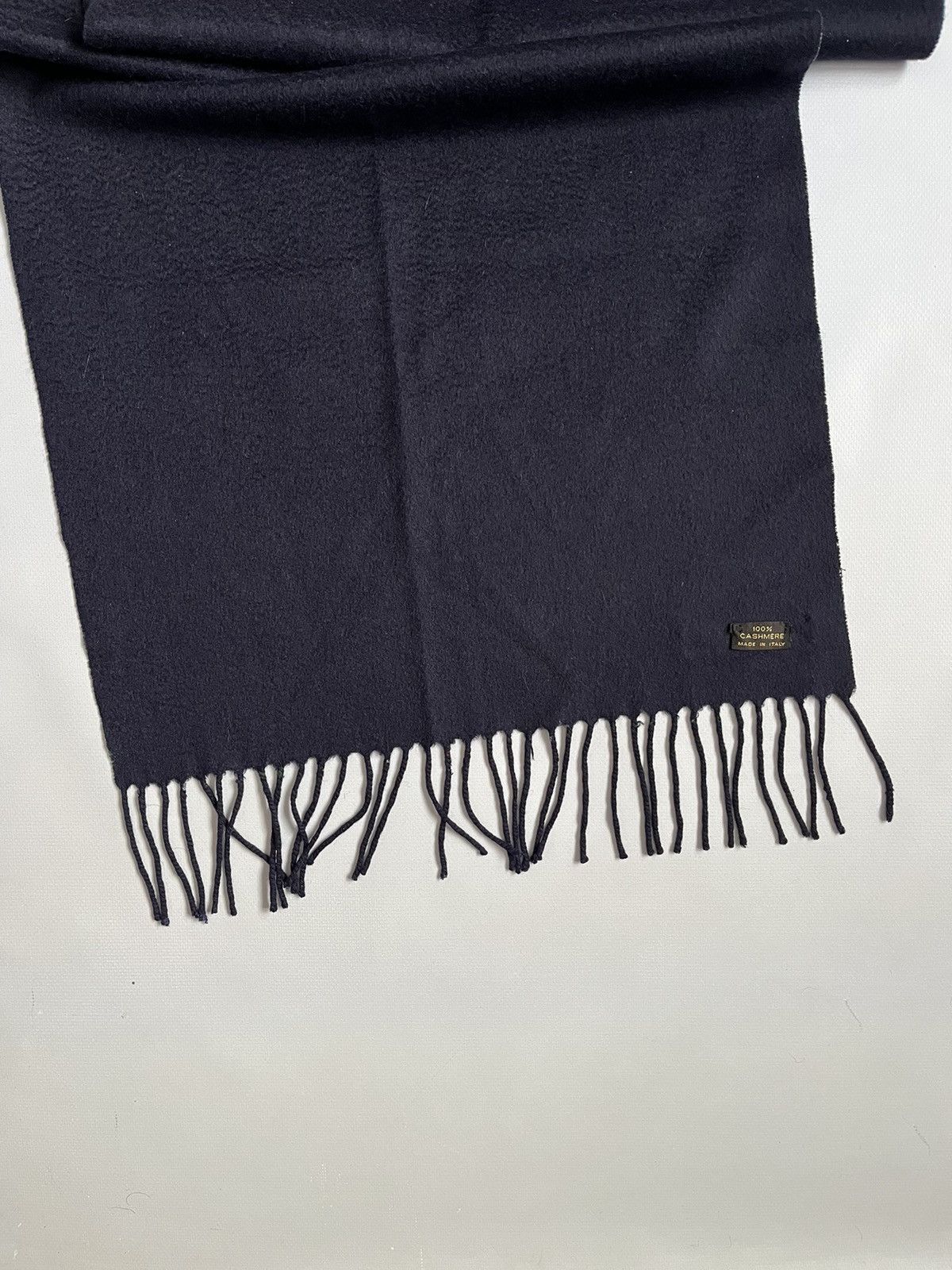 Loro Piana Inc Loro Piana Cashmere Wool Blue Paisley Scarf Scarve Size ONE SIZE - 9 Thumbnail
