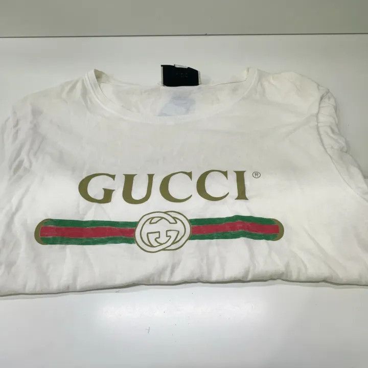 Gucci Gucci Gucci Vintage Logo Short Sleeve T-Shirt -2506 Size US M / EU 48-50 / 2 - 7 Thumbnail