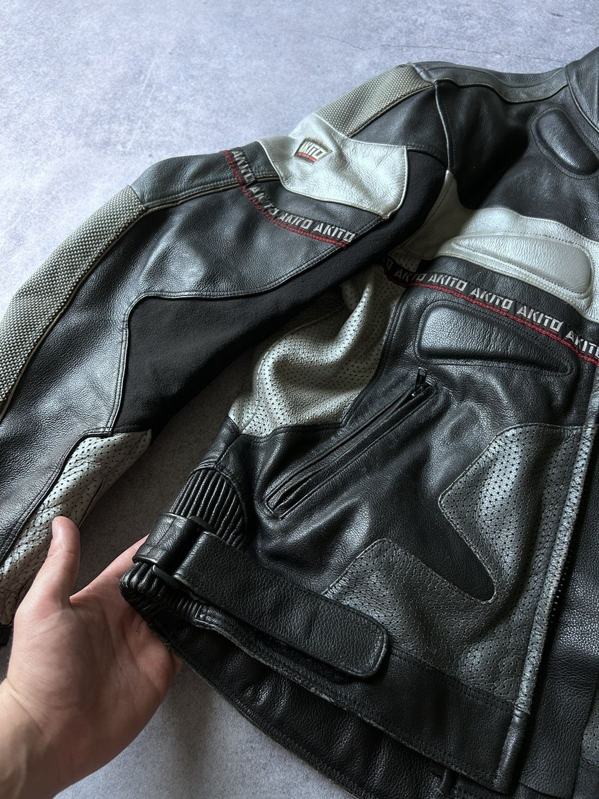 Vintage Vintage Akito Racing Jacket BodyGuard Ce-Protection Size US M / EU 48-50 / 2 - 5 Thumbnail