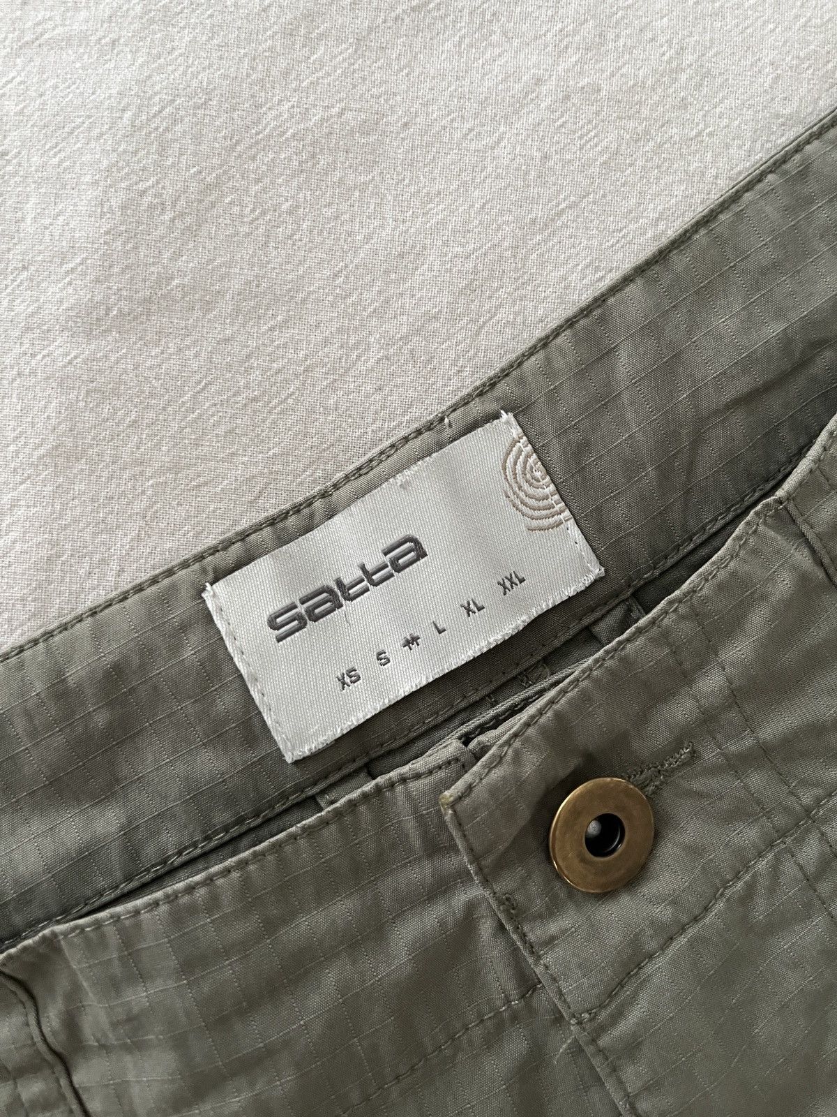Satta Satta sage green army pant Size US 29 - 5 Thumbnail